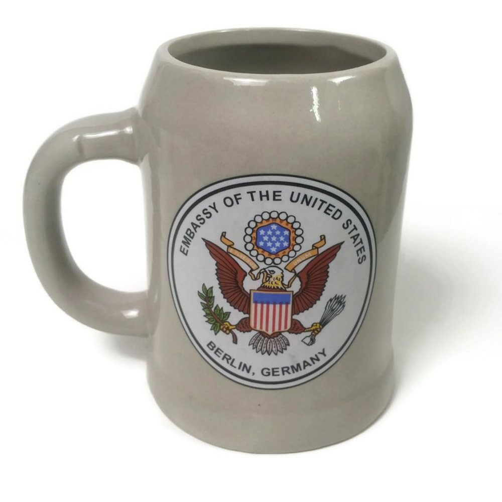 Embassy of The United States Berlin, Germany Oktoberfest Ceramic BEER STEIN MUG